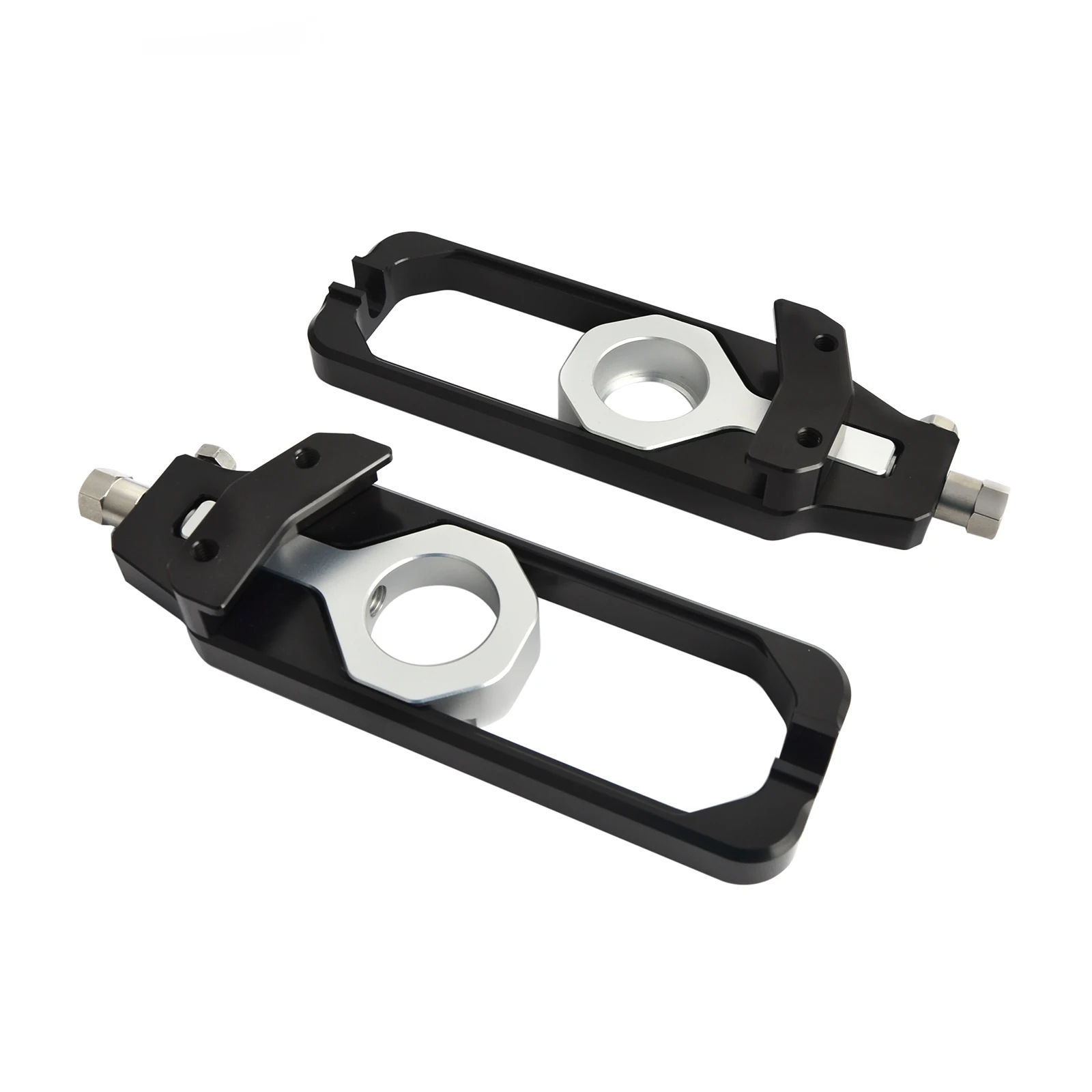 NICECNC Motorcycle CNC Rear Axle Chain Adjuster Tensioners For BMW S1000R S1000RR S 1000 R RR 2013-2018 HP4 2012-2015