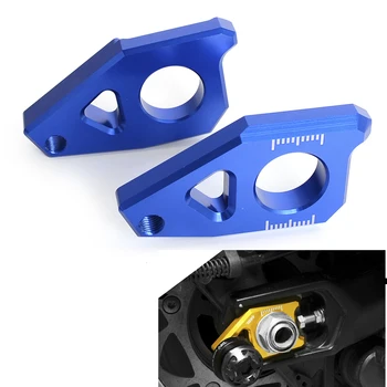 

NICECNC Motorcycle Rear Axle Blocks Chain Adjuster For Yamaha FZ1 FZ8 YZF-R1 YZFR1 YZF R1 T-Max 530 2005-2012 2013 2014 2015