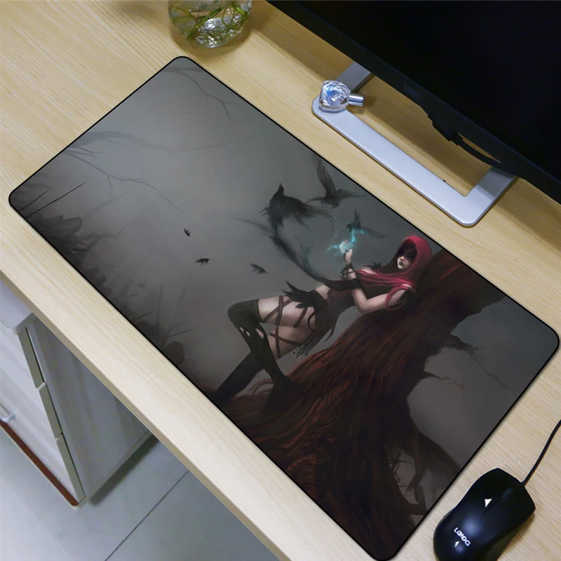 

FFFAS 80X40cm Large Gaming Mouse Pad Mousepad Mat Anti-slip Rubber Cloth Keyboard Office Desk Pad Computer Gamer Game Mat XXL