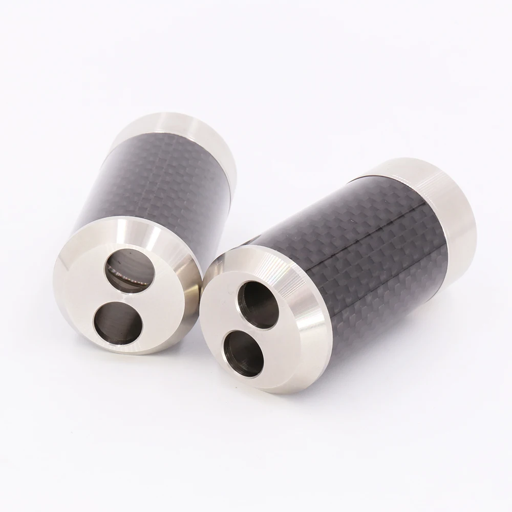 Buy 4Pcs DIY Splitt Carbon Fiber Pants Boot Y Splitter