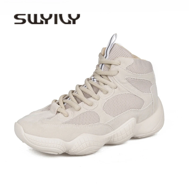 SWYIVY Chaussures Femme; белые туфли; женская обувь с высоким берцем; кроссовки; коллекция года; модная женская обувь на танкетке; женская обувь на платформе