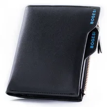 Neue Mannmappen Berühmte Marke Echtes Leder Mens Wallet Male Geldbörse Mit Reißverschluss Geldbörsen Kuhfell herren Geldbörse Mit tasche