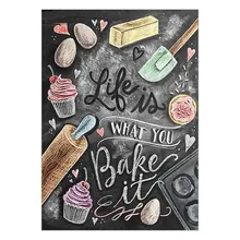 

100% Full DIY 5D Diamond Painting Baking and Kitchen Tools Cross Stitch Diamond Embroidery Patterns rhinestones Diamond Mosaic