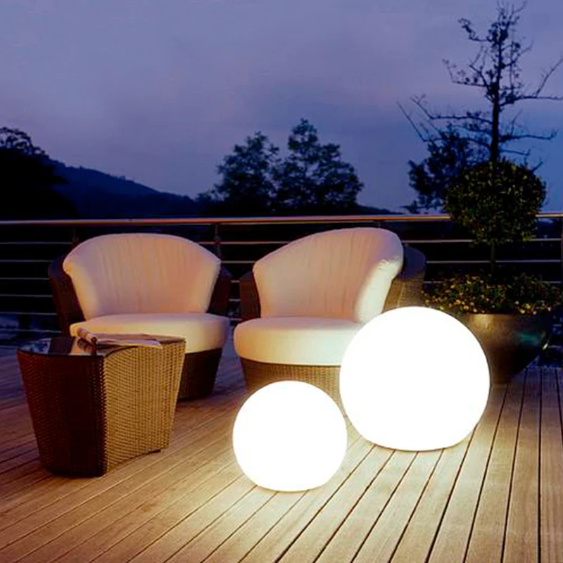 D40cm 16 Color Change LED Light Ball Remote Control IP68 водонепроницаемый бассейн плавающие шары