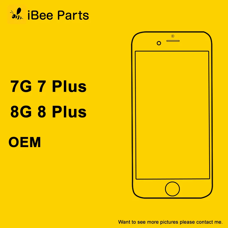 

iBee Parts 1PCS OEM for iPhone 7 7 Plus 8 8 Plus LCD display screen