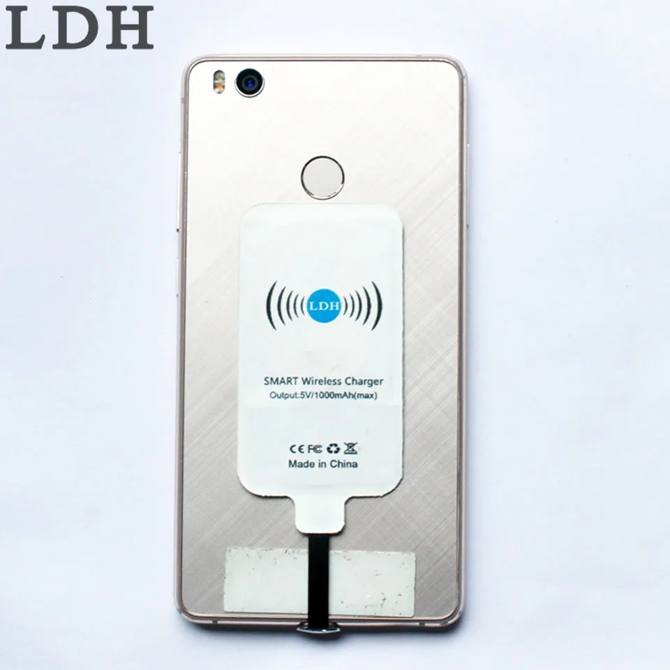 LDH Qi беспроводной приемник зарядного устройства USB Type C зарядный адаптер для xiaomi 4S