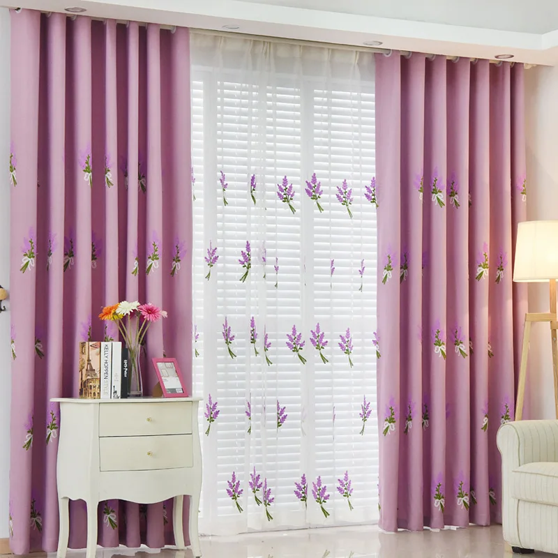 NAPEARL Cortinas dormito затемненные шторы с высоким затемнением цветочный дизайн