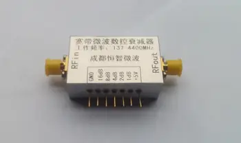 

Wide band digital controlled programmable radio frequency microwave attenuator