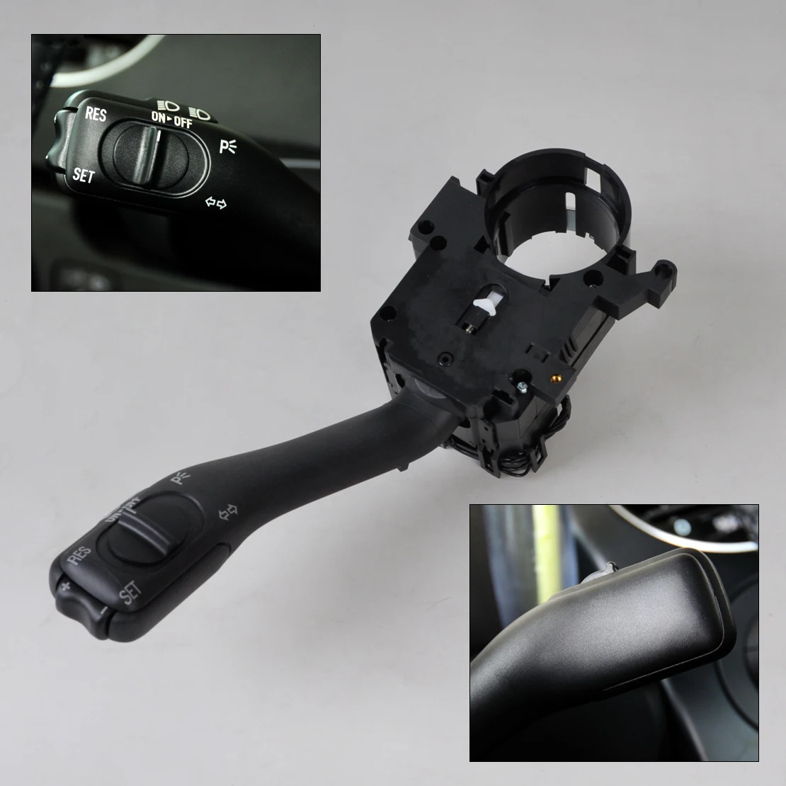 

beler Cruise Control Turn Signal Switch Stalk Handle for VW Golf GTI MK4 Jetta Bora MK4 Passat B5 Skoda Superb Seat 1J0953513