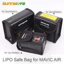 Lipo safety сумка термостойкая защитная сумка Взрывозащищенная батарея сумка для хранения для DJI MAVIC воздушная батарея охранники