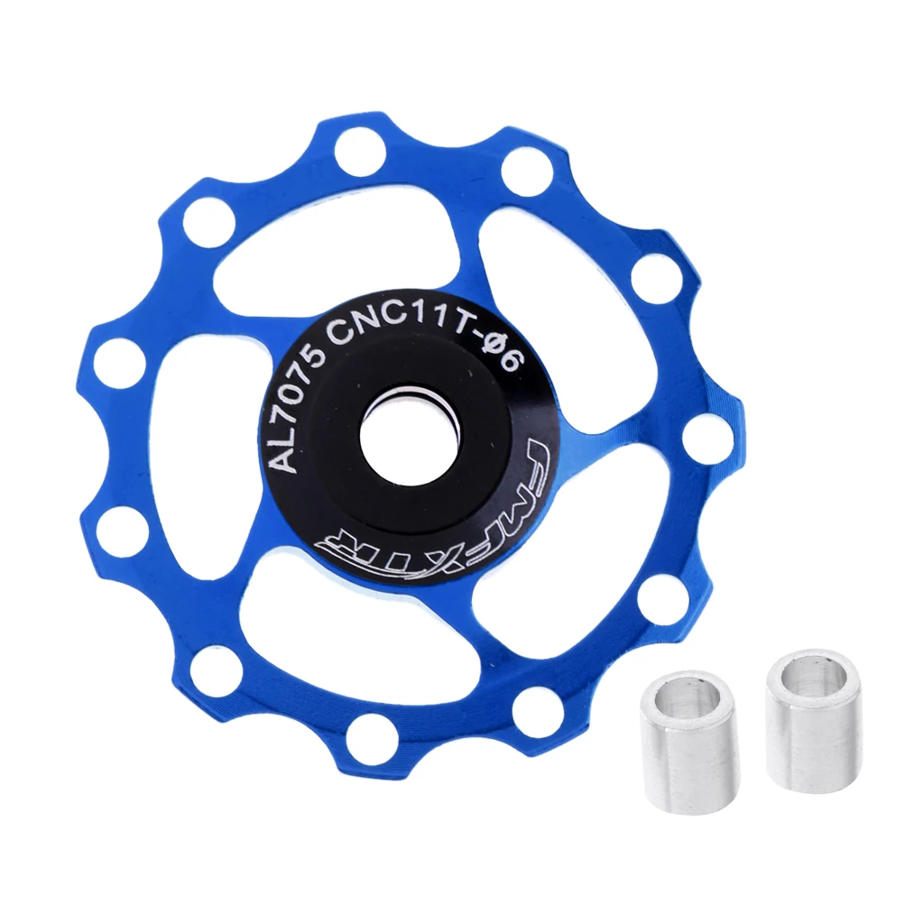 Mountain Road Bike Jockey Wheel Bicycle Rear Derailleur Guide Pulleys 11T Sealed Bearings