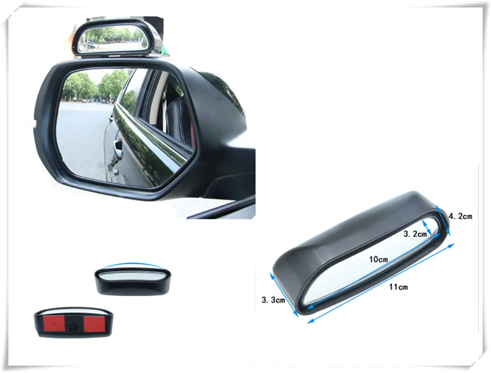 

Car shape HD reversing auxiliary rear view blind spot mirror for Toyota Yaris Tundra Tacoma RAV4 Corolla Aygo Avalon Auris