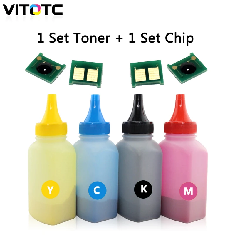 

Toner Powder With Chips H6470A Q6470A Compatible For HP Laserjet Pro 3600 MF8450 3800 CP3505 Color Laser Printer Refill Toner