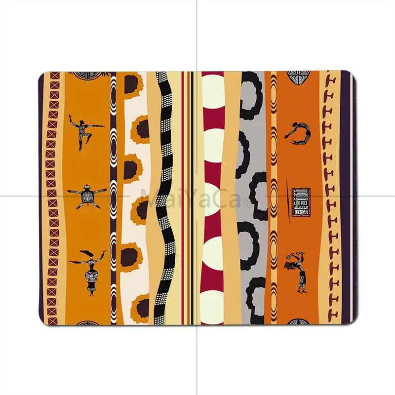 MaiYaCa My Favorite Africa Icons Tribe Gamer Speed Mice Retail Small Rubber Mousepad DIY pictures PC computer gaming mouse pad