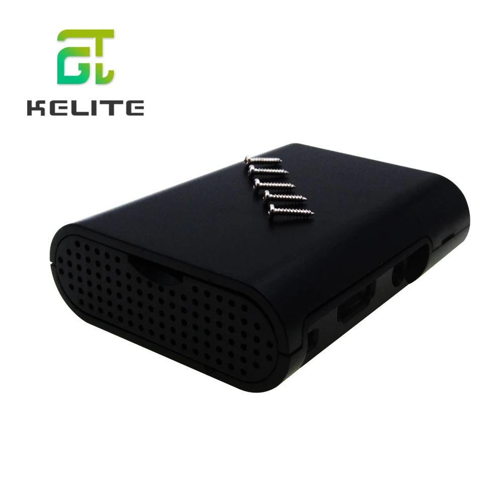 HAILANGNIAO 10 шт. Raspberry Pi 3 Model B Plus и 2 черная крышка корпуса Корпус Корпуса коробка из