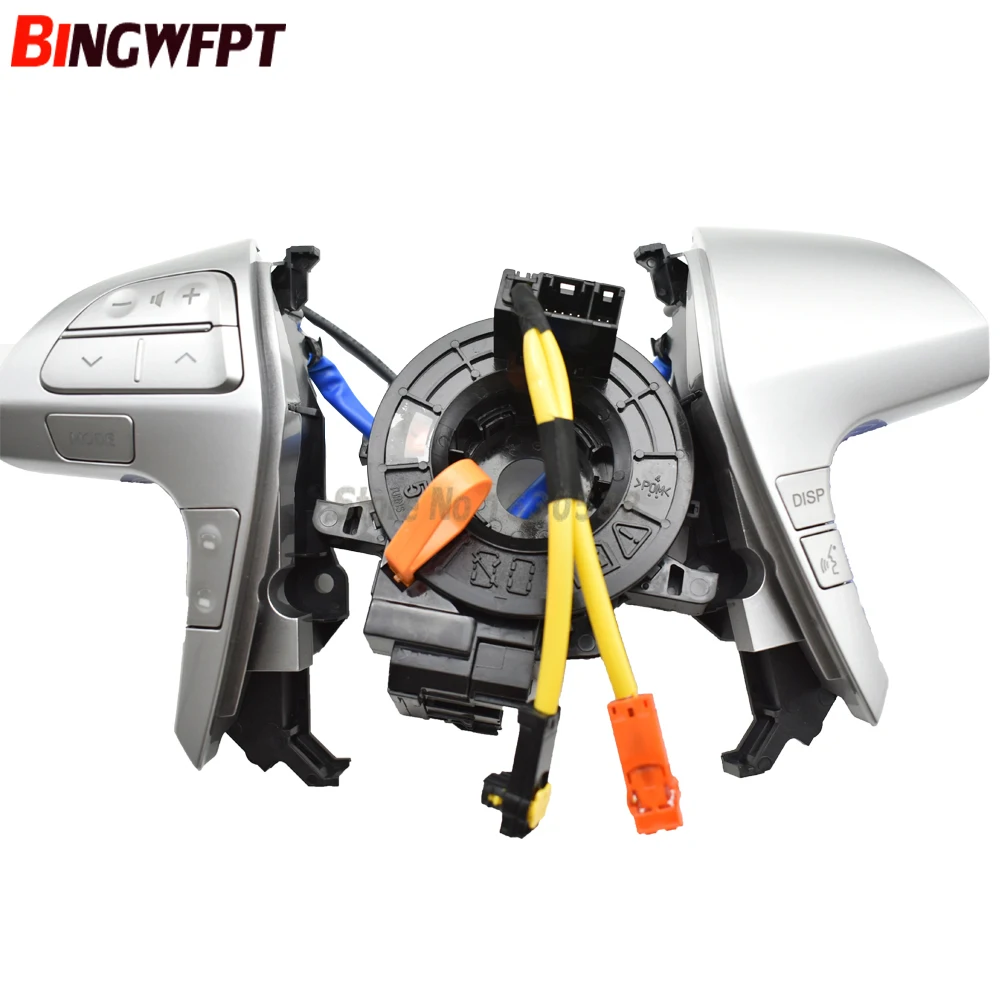 

84250-06160 Bluetooth Steering Wheel Control Button Switch with cable for Toyota Camry Corolla Hilux Vigo Highlander Innova