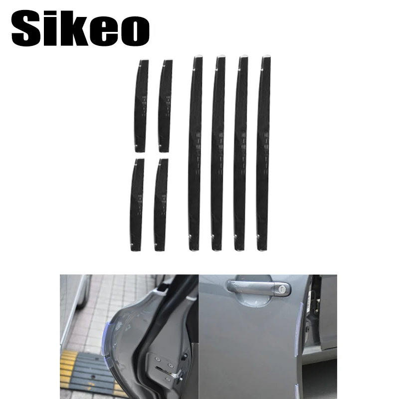 Auto Car Door Guard Edge Corner Bumper 8Pcs/Set Guards Buffer Trim
