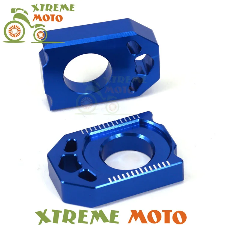 CNC синий ось блока цепи регулятора для Yamaha YZ250F 12 13 14 15 16 YZ450F 10 11 12 13 14 15 16 Байк мотоцикл Супермото