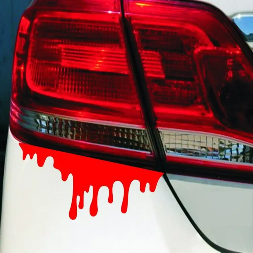 14cm 5cm Universal Bloody Automobiles Accessories Car Decoration Stickers And Decals For Volkswagen Bmw Ford Honda Car Styling Car Decoration Stickers Stickers And Decalsautomobile Accessories Aliexpress