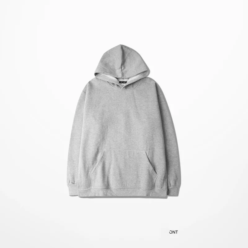 Down Split Hoodies Kanye West Loose Shoulder Seven Color Green Khaki Grey Hip Hop Skateboard Streetwear Sweatshirt Justin Bieber