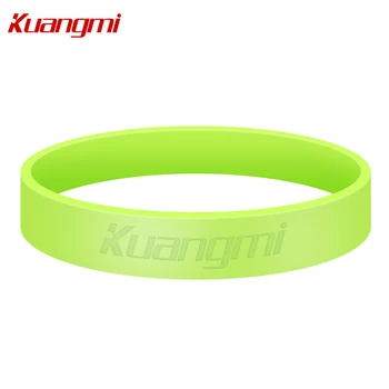 Kuangmi 1 stuk Kleurrijke Sport Fluorescentie Polsbandje Silica Zweetband Pols Tennis Yoga Basketbal Badminton Polssteun