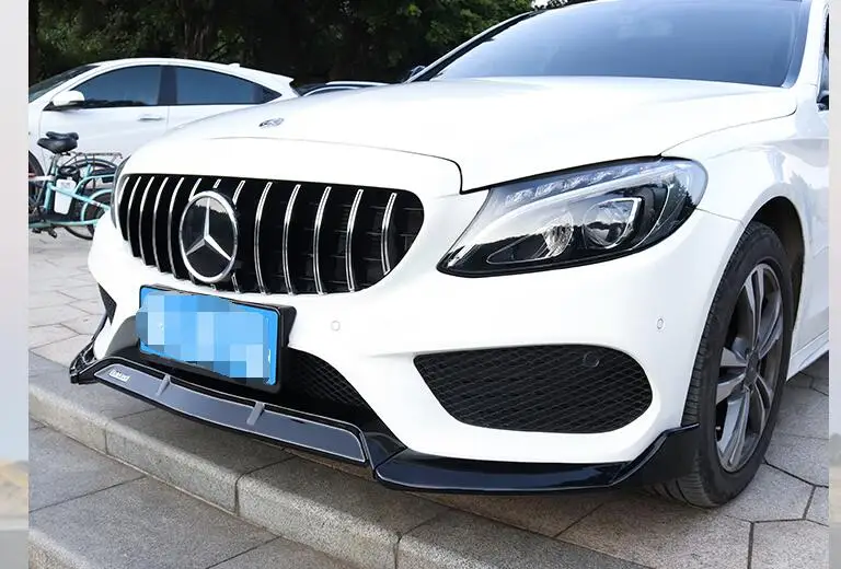 Для W205 Body kit спойлер- для Mercedes-Benz C-CLASS ABS задний спойлер передний бампер диффузор защитные бамперы