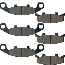 For Kawasaki ZX 1000 B Ninja ZX10 ZX1000 ZX1000B 1988 1989 1990 Motorcycle Brake Pads Front Rear