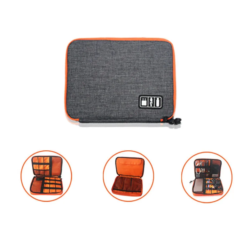 Многофункциональные электронные аксессуары сумка-Органайзер для наушников кабели аксессуары для путешествий usb-накопители чехол для путешествий цифровая сумка