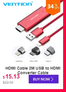 Vention HDMI кабель-удлинитель 1 м 1,5 м 2 м 3 м 5 м Папа-мама Удлинитель HDMI кабель 1080P 3D 1,4 в для HDTV lcd ноутбука PS3 проектора