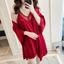 Женская пижама пикантное ночное белье пижамы Новая модная ночная сорочка спальный костюм хорошая Ночная Рубашка домашняя одежда для влюбленных