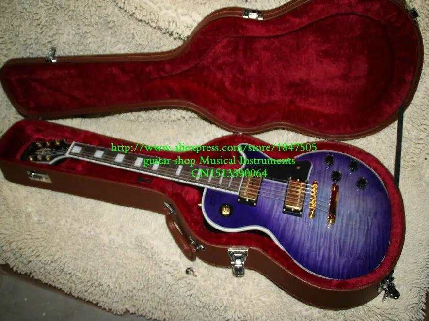 New Arrival Custom Electric Guitar lavender Beautiful guitar High