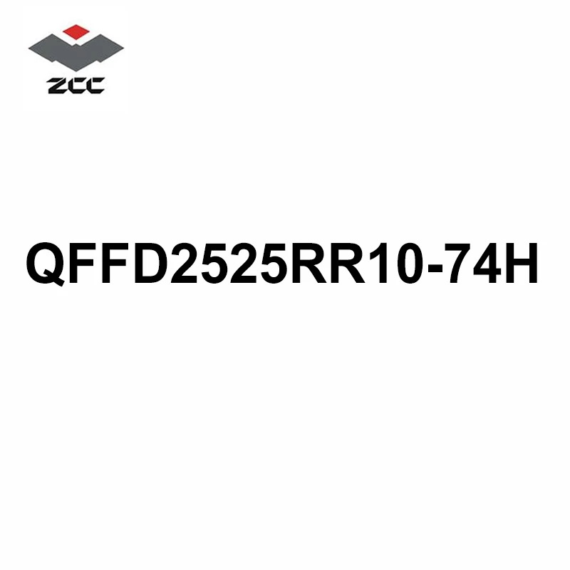 

ZCC.CT PARTING TOOL HOLDER QFFD2525RR10-74H Lathe Bar Tool Holder For cnc Lathe Machine suit for insert ZTFD0303