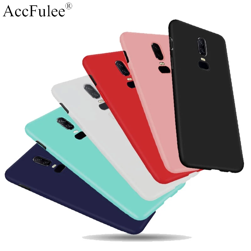 

Color Matte Candy TPU Case For Oneplus 6 One Plus 6 A6000 A6003 6.2" Ultra thin Transparant Soft Cover Phone Bags