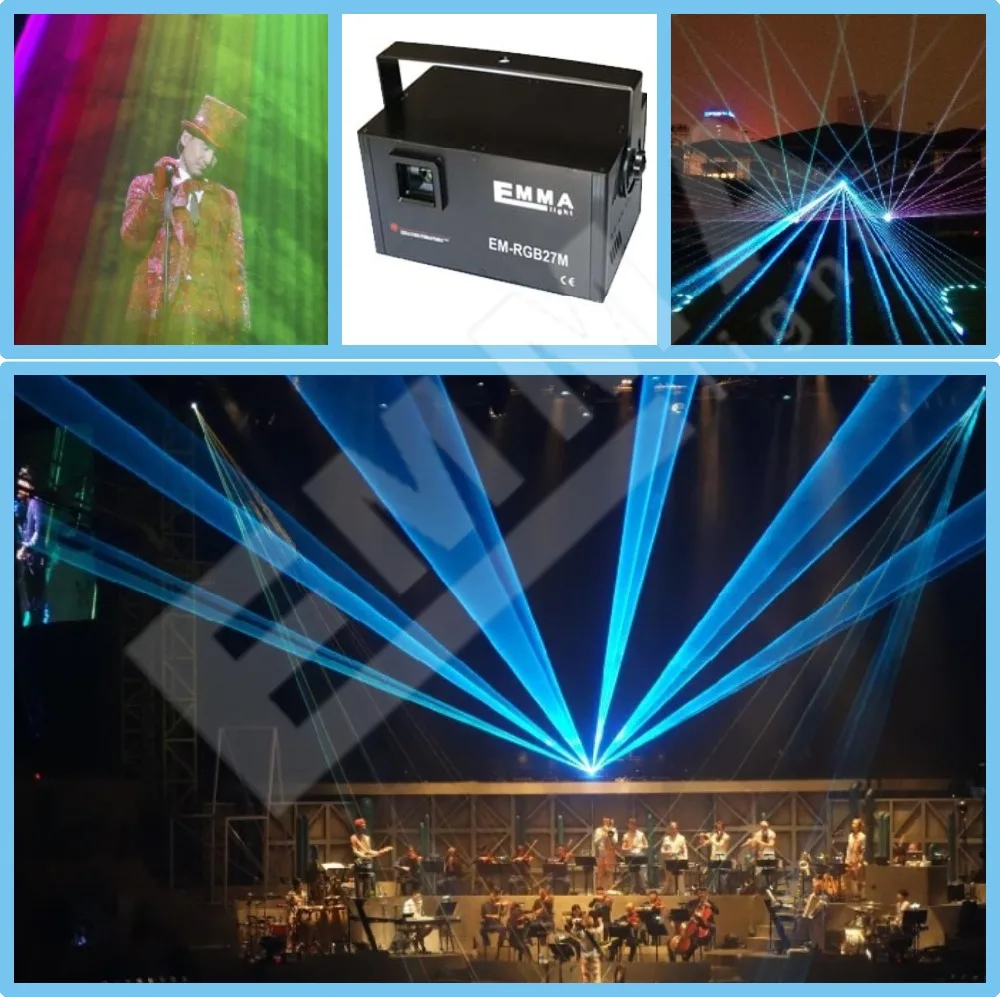 

Super Effect 4w 4000MW RGB Animation Laser Light Systems For Stage/Dj/Club