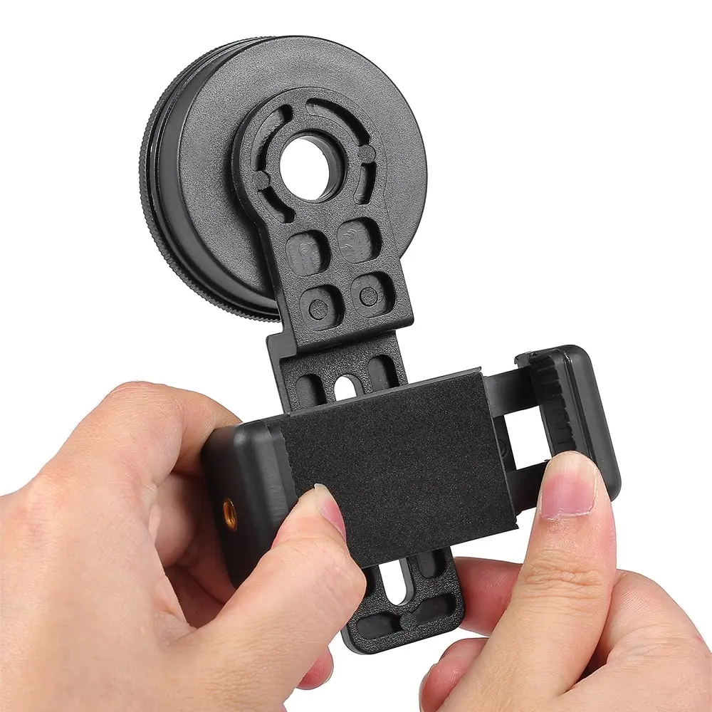 عالية الجودة أحادي هاتف محمول الهاتف الذكي التصوير محول جبل ل تلسكوب أحادي مجهر الإكتشاف نطاق الصيد