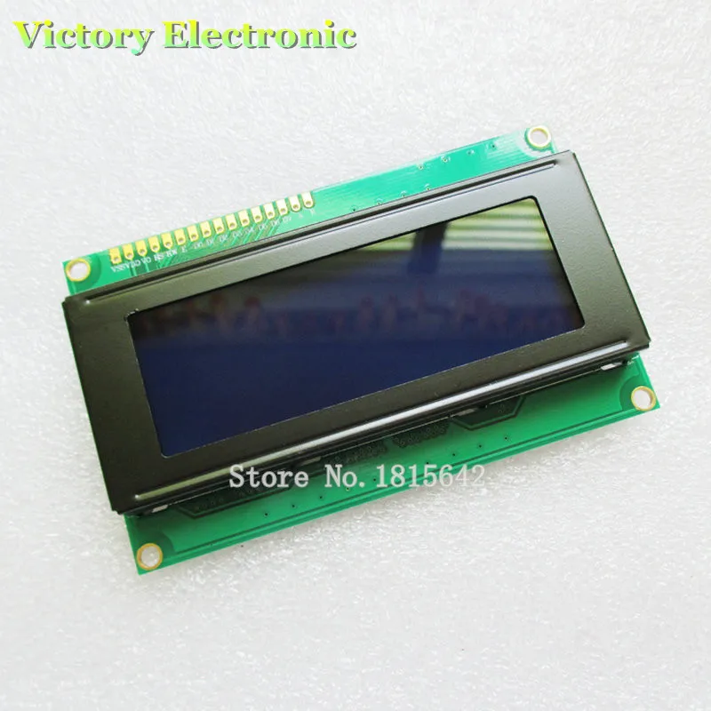ЖК плата 2004 20*4 LCD 20X4 5V синий экран Blacklight модуль дисплея оптовая продажа