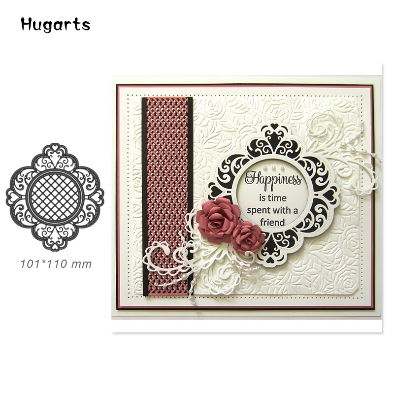 

Layering Circle Craft Die Cuts Frame Metal Cutting Dies 2019 Stencils for Cards Making DIY Scrapbooking Album Decorative