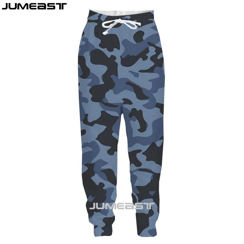 Jumeast бренд для мужчин/для женщин 3D печатных камуфляж повседневное длинные брюки для девочек спортивный пуловер длина спортивные штаны модные - Цвет: 11