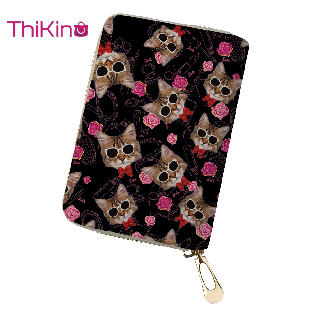 

Thikin 2019 Cute Animals Card Bag for Teenager Women Handbags Mini Change Purse for Girls