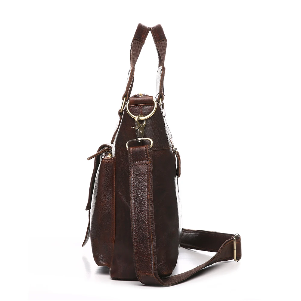  JOYIR Genuine Leather Men Bag Men Briefcases Men Messenger Bag Male Leather Business Computer Lapto