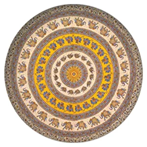 ZDYING 5 размеров 5 шт./лот Индия фигурка Йога с символом "мандала" Хна Цветок стекло кабошон буддизм чакра стекло купол Украшения из бусин - Цвет: HM025
