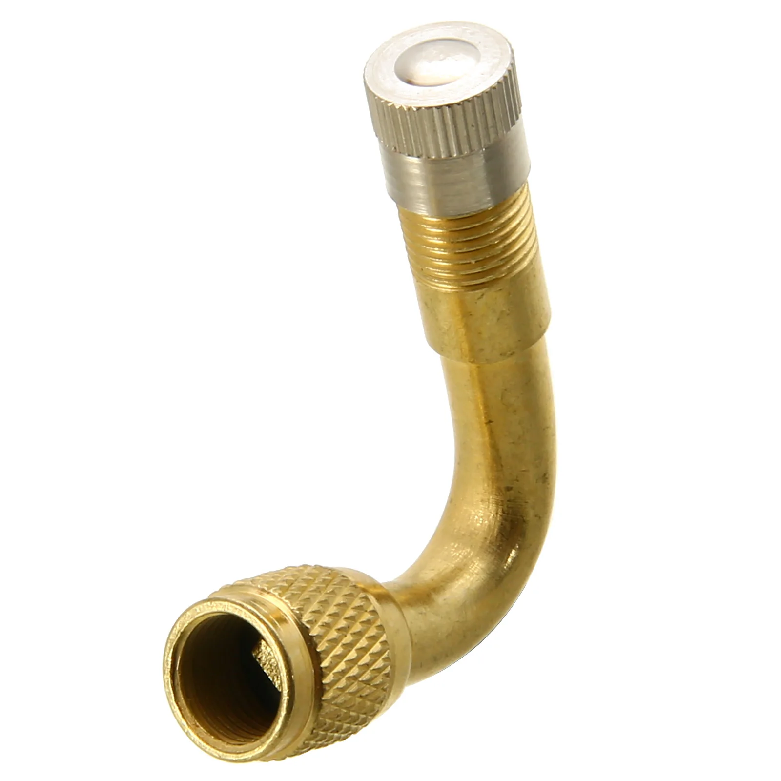 Buy 4pcs 150mm/5.91 Long Brass Car Tire Valve Extension Adaptor Air Tyre Stem Extender Inflation Stright Bore For Truck