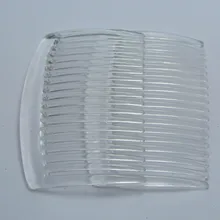 20 прозрачных пластиковых гладких заколок для волос заколки для волос 66X44 мм для дам