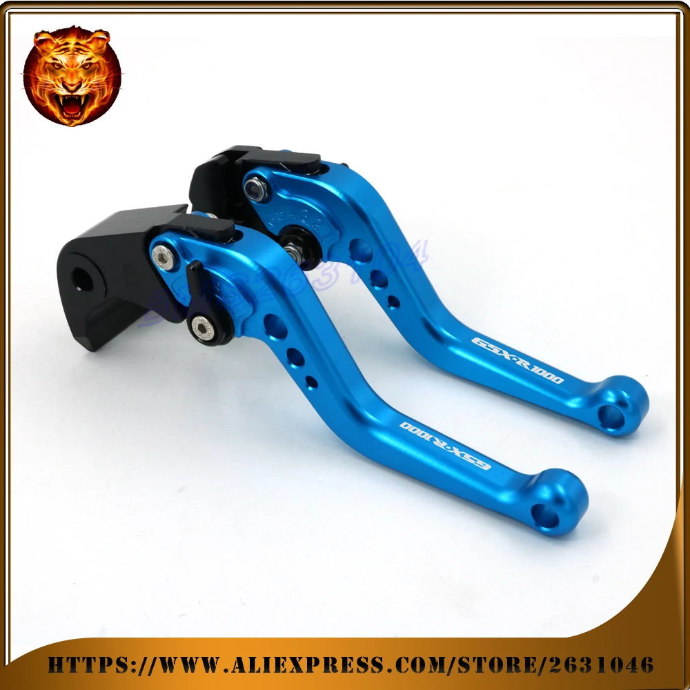 Motorcycle Adjustable Long Short Brake Clutch Levers For Suzuki