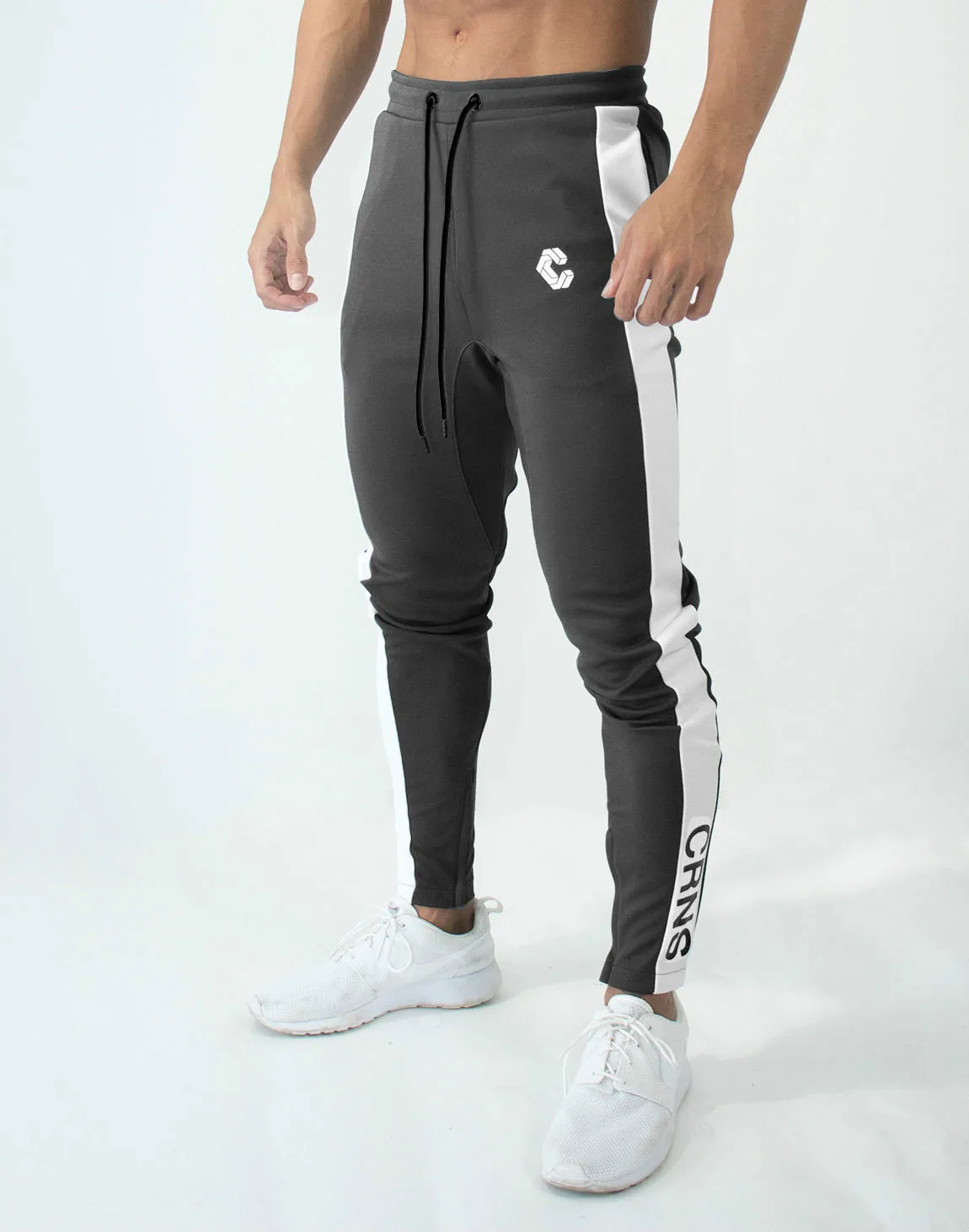 Мужские повседневные брюки для пробежек, фитнеса, мужская спортивная одежда, обтягивающие спортивные штаны, модные спортивные штаны для бега
