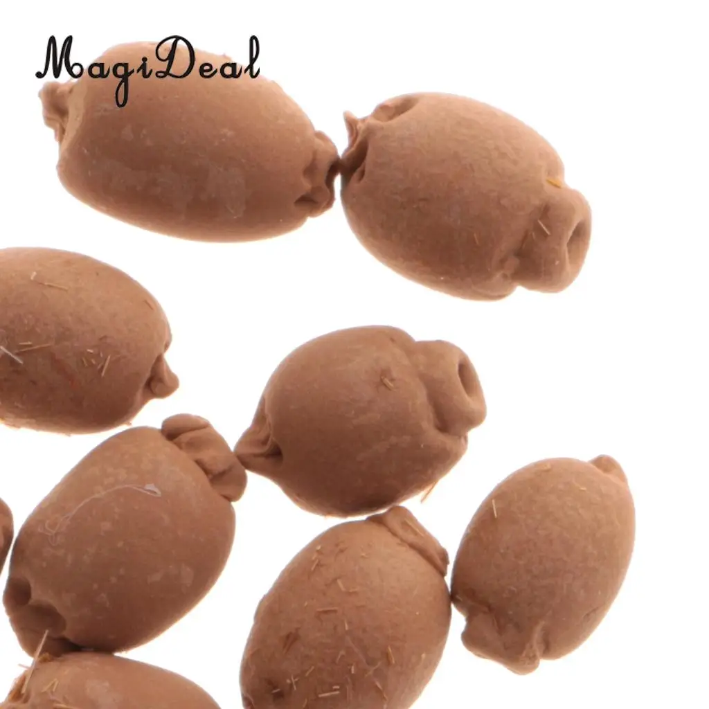 10Pcs/Lot Simulation Polymer Clay 1:12 Dollhouse Miniature Fruits Food Kitchen Restaurant Living Room Decoration Children Toys