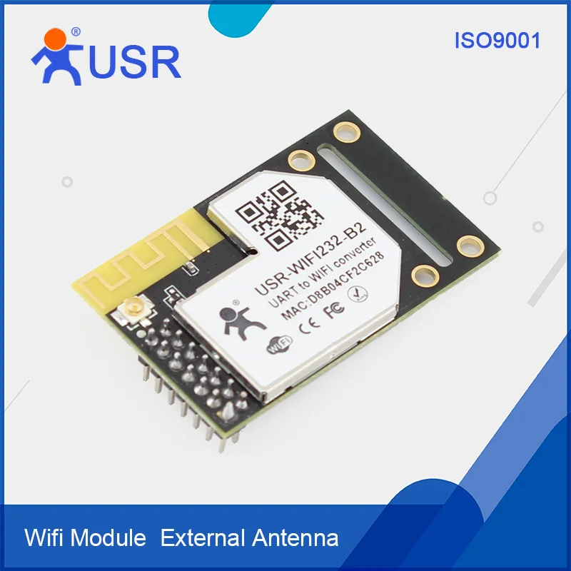 

USR-WIFI232-B2 Free Shipping IOT WiFi Modules UART To WiFi With External Antenna