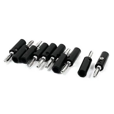 

10Pcs 4.0mm Binding Post Test Probes Male Banana Plug for Multimeter