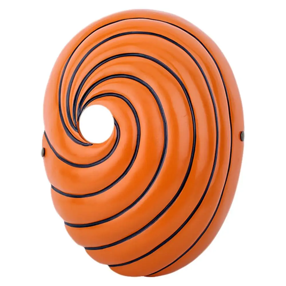 

Anime Naruto Uchiha Obito Mask Tobi Obito Naruto Akatsuki Ninja Madara Uchiha Masquerade Full Face Resin Masks Halloween Cosplay
