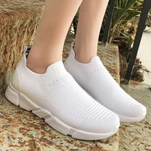 Лидер продаж; трендовые женские кроссовки из сетчатого материала; удобные уличные женские кроссовки; Брендовая обувь; zapatos mujer; женская спортивная обувь